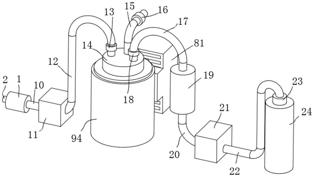 Efficient industrial oxygen production system and oxygen production process