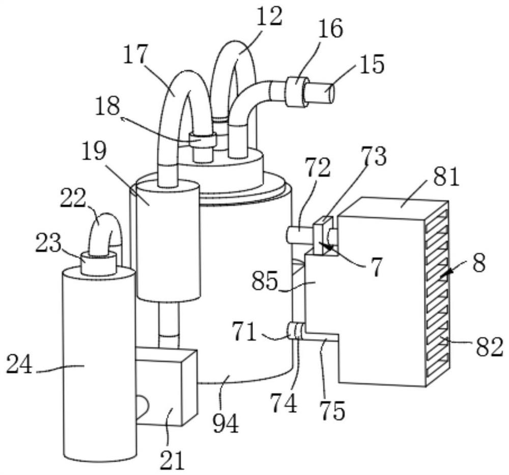 Efficient industrial oxygen production system and oxygen production process