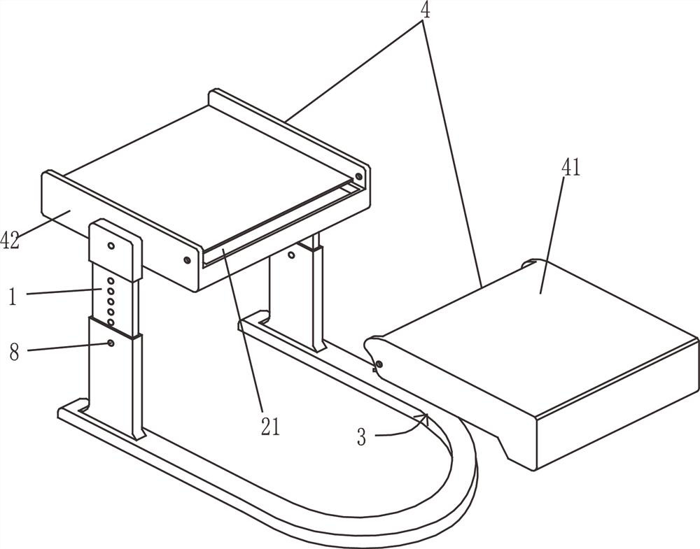 Baby card switching machine