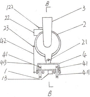 A kind of electromechanical badminton serving equipment