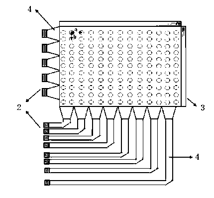 Focusing system having grating structure