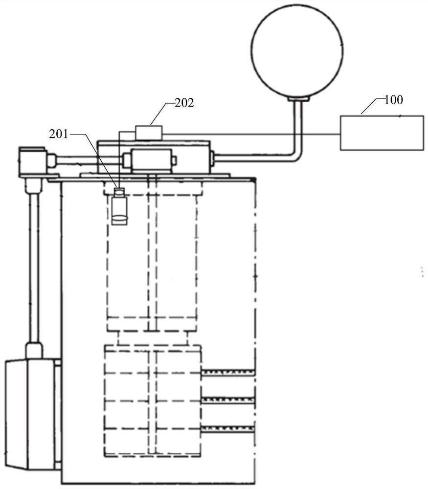 On-load tap-changer on-line monitoring system of transformer