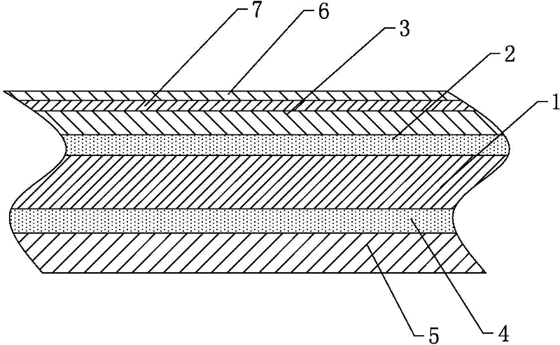 Metal-simulated composite film with wire-drawing effect