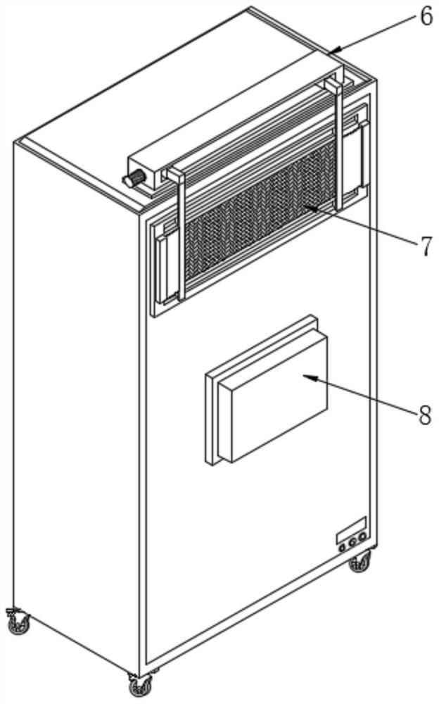 Intelligent food sample reserving cabinet