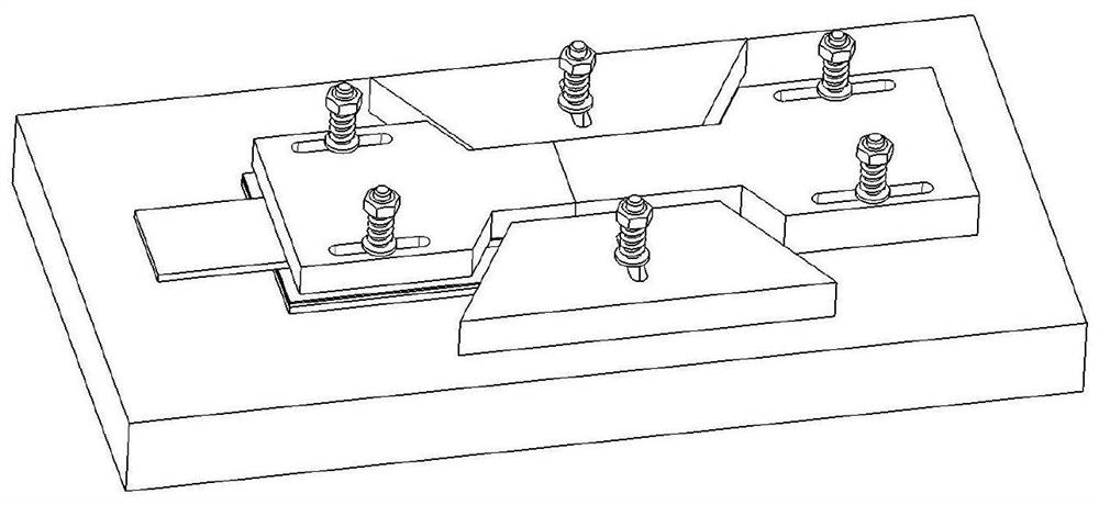 Device and method for preparing bonding test sample piece