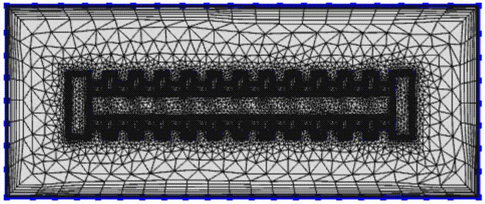 Electric field calculation method for multiple coupled electric fields in spatial high voltage part