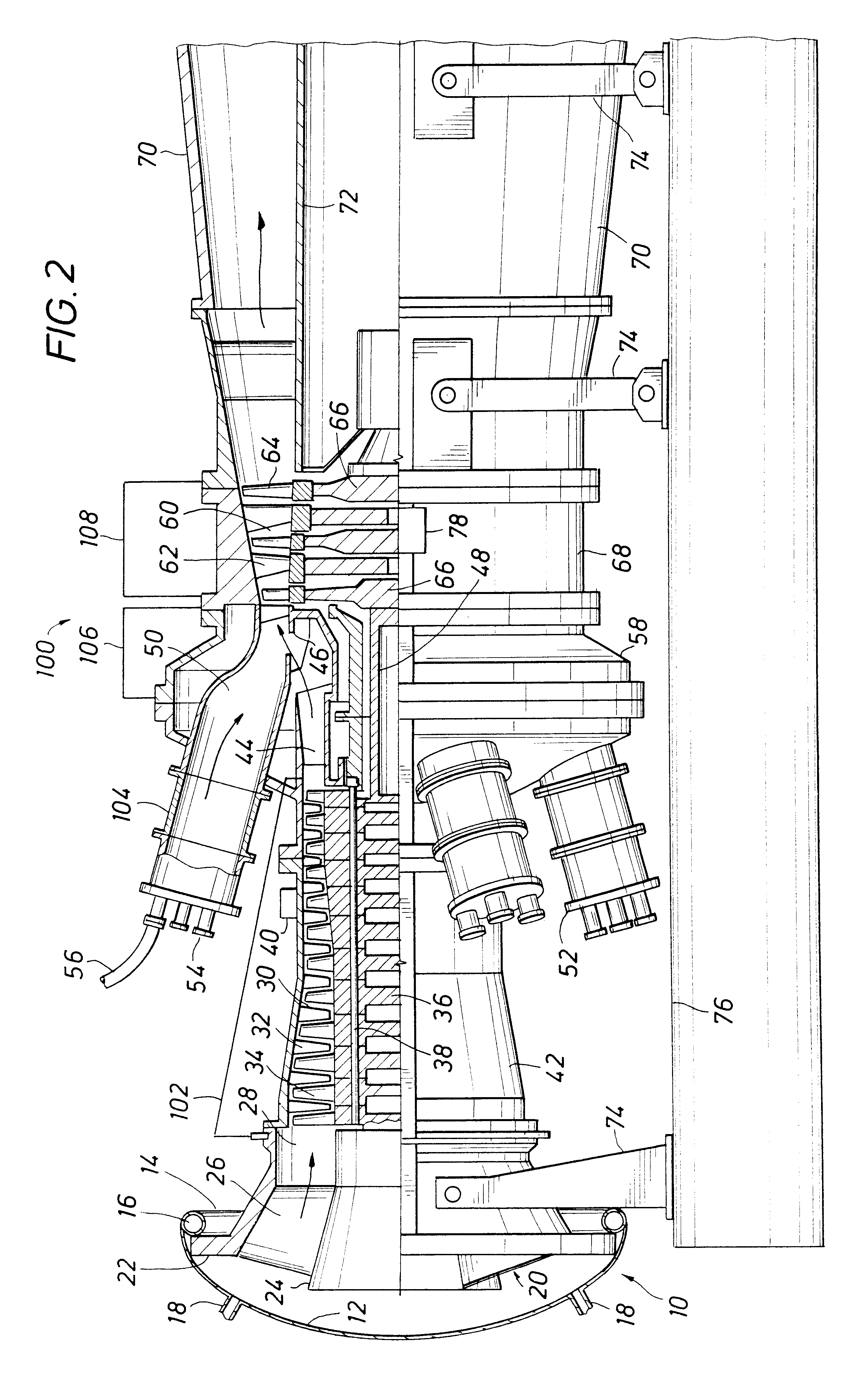 Manifold for use in cleaning combustion turbines