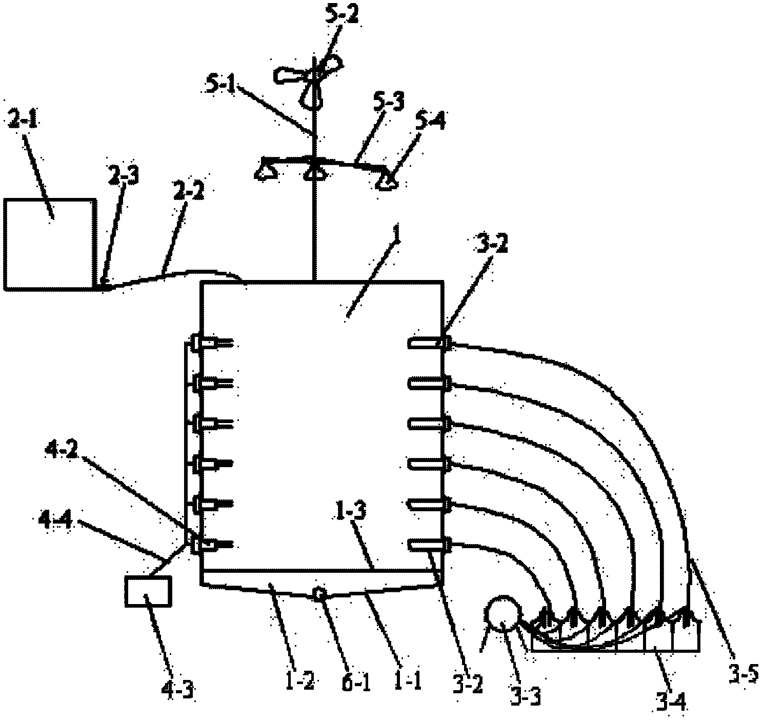 Simulated large-field soil and solute transporting system