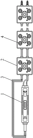 AC (alternating-current) under-penetrating waterproof LED module