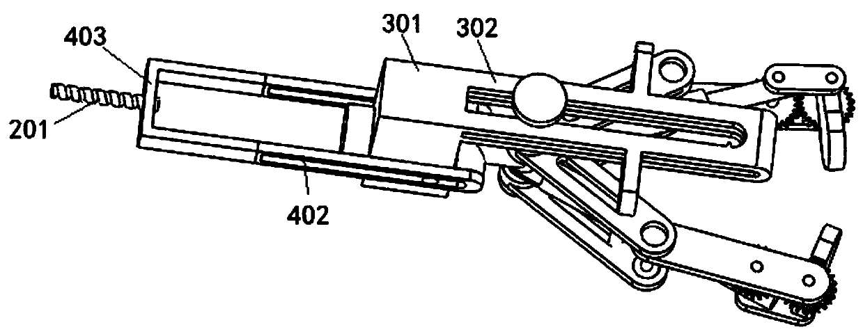 A grabbing manipulator for sorting waste batteries