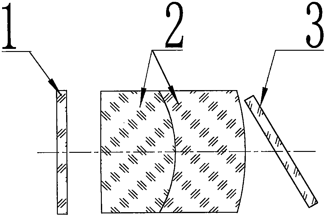 Compensation filter device in multi-sequence laser shadow photography