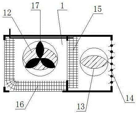 Air energy heat pump agricultural product drying device