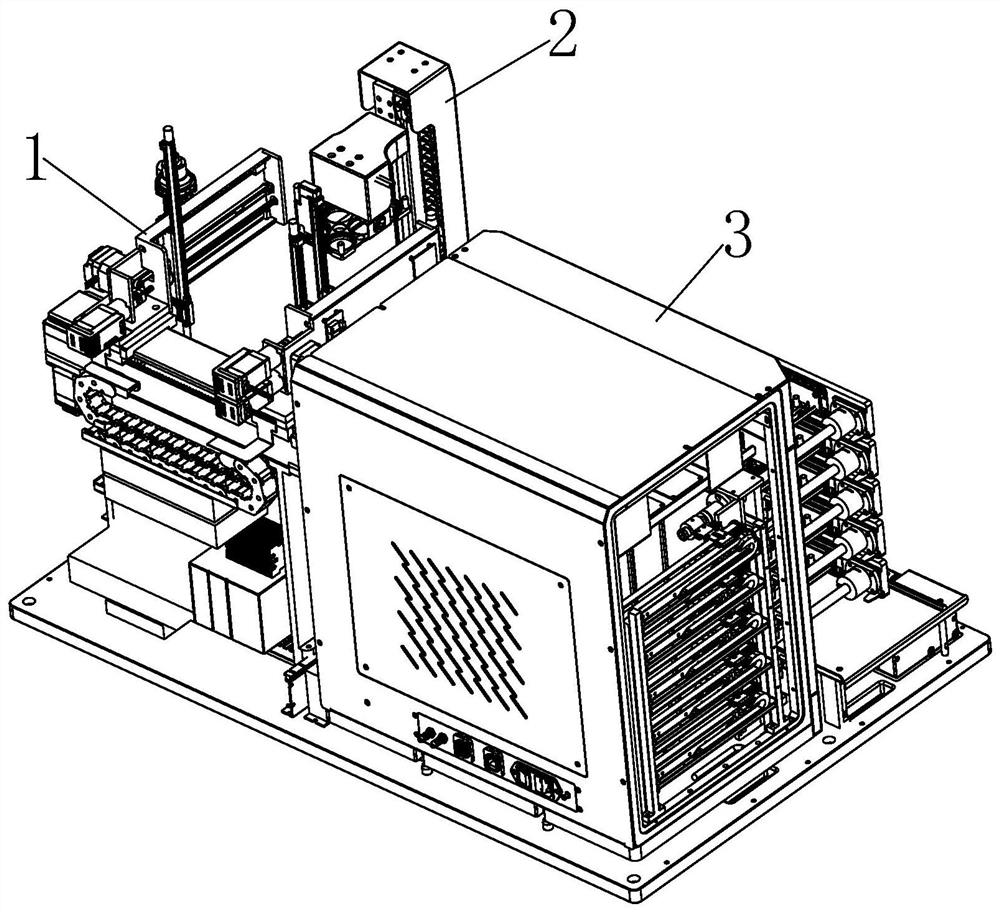 Liquid preparation and transfer mechanism