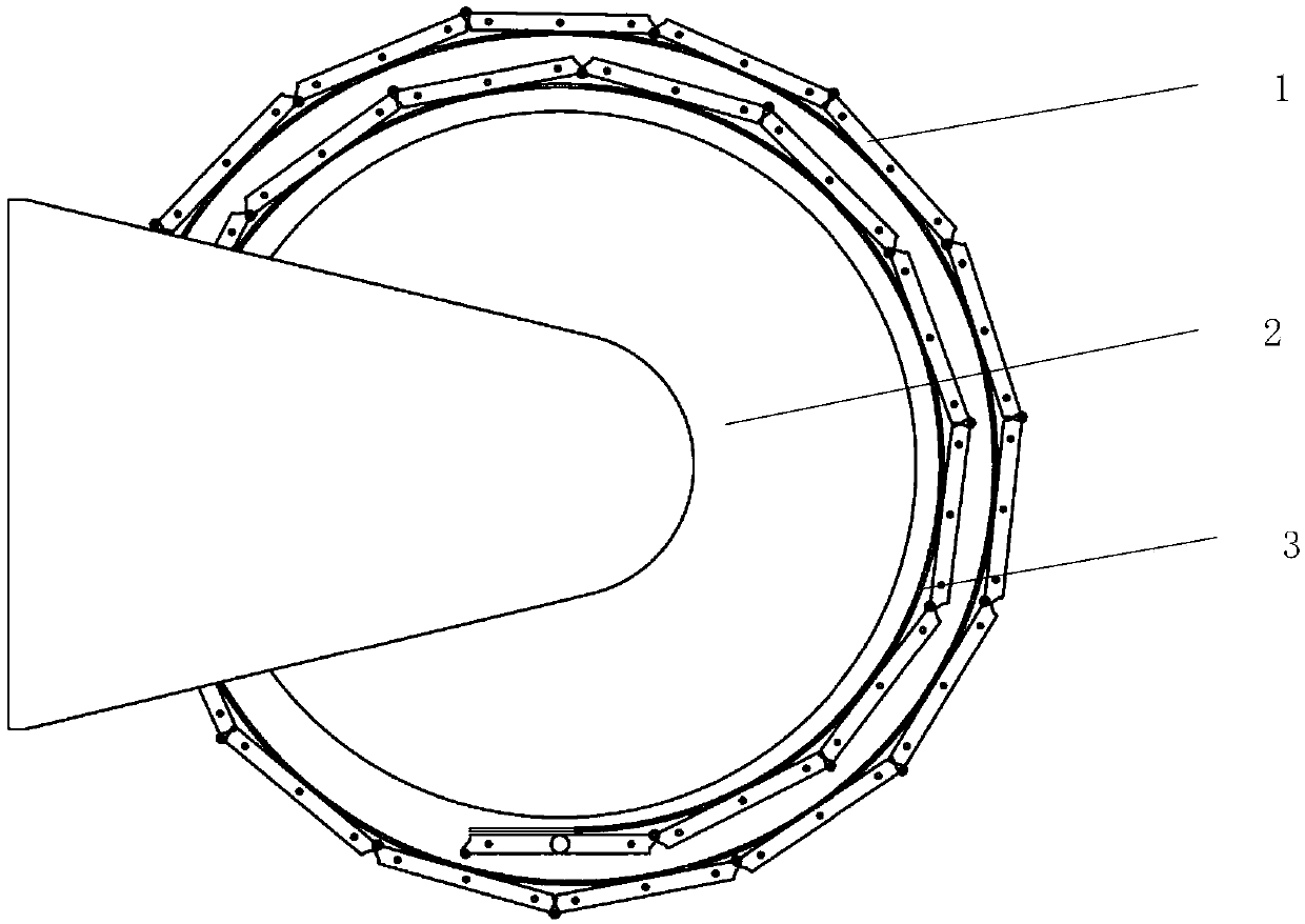 Space rollable metal surface antenna and method for semi-autonomous deployment and retraction on orbit with high storage ratio