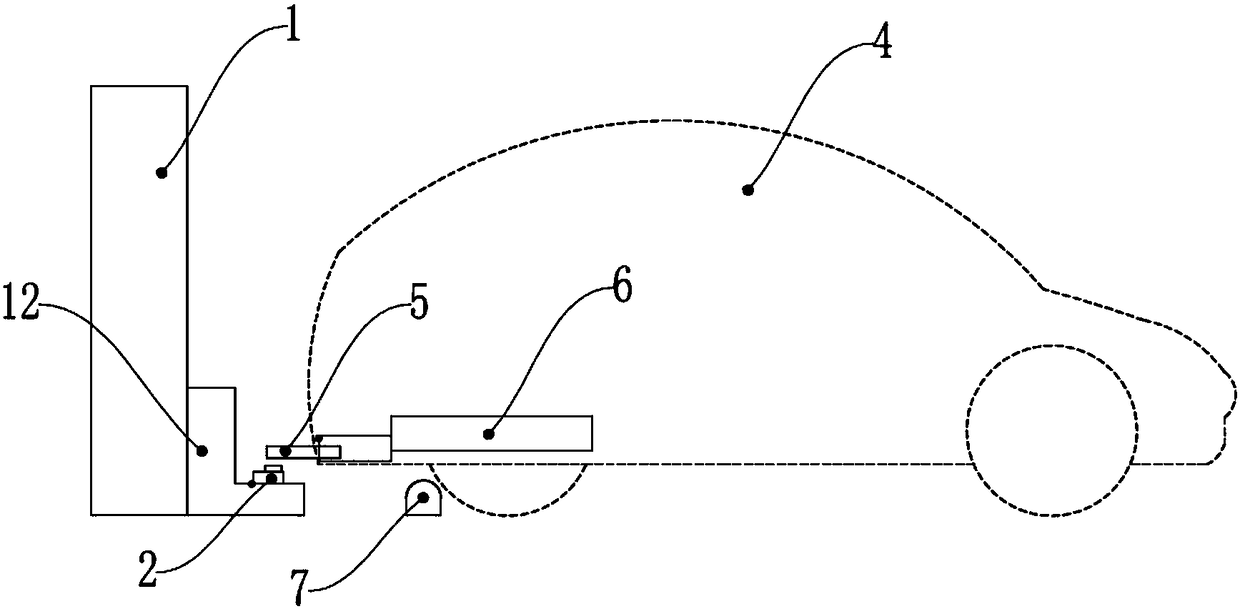 Intelligent three-dimensional automatic electric vehicle charging pile and control method thereof