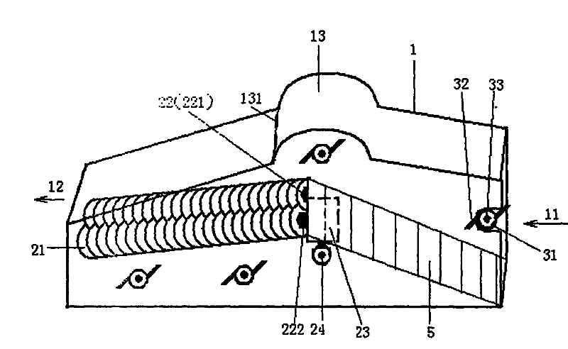 Universal straw cutter matched with combine harvester