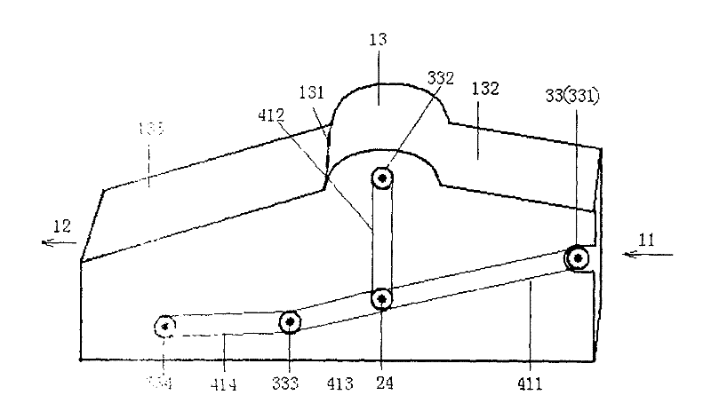 Universal straw cutter matched with combine harvester