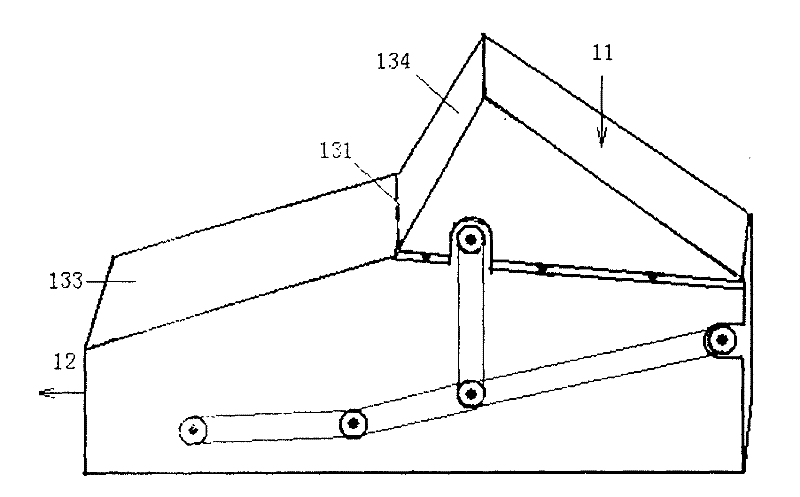 Universal straw cutter matched with combine harvester