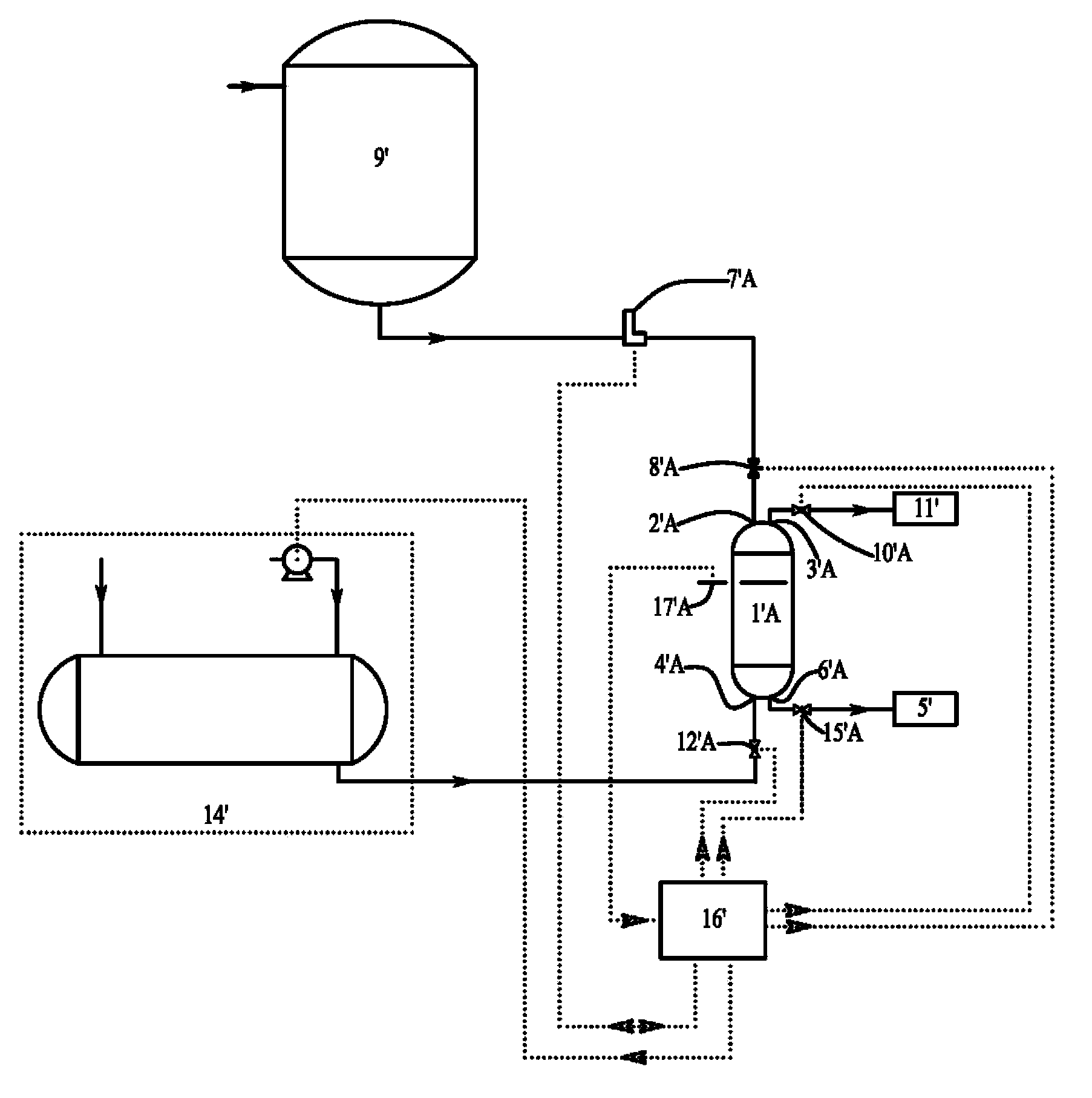 Liquid bromine metering device