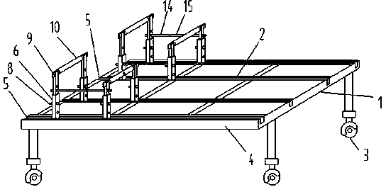 Orthopedic hospital bed and operating bed with traction reduction function