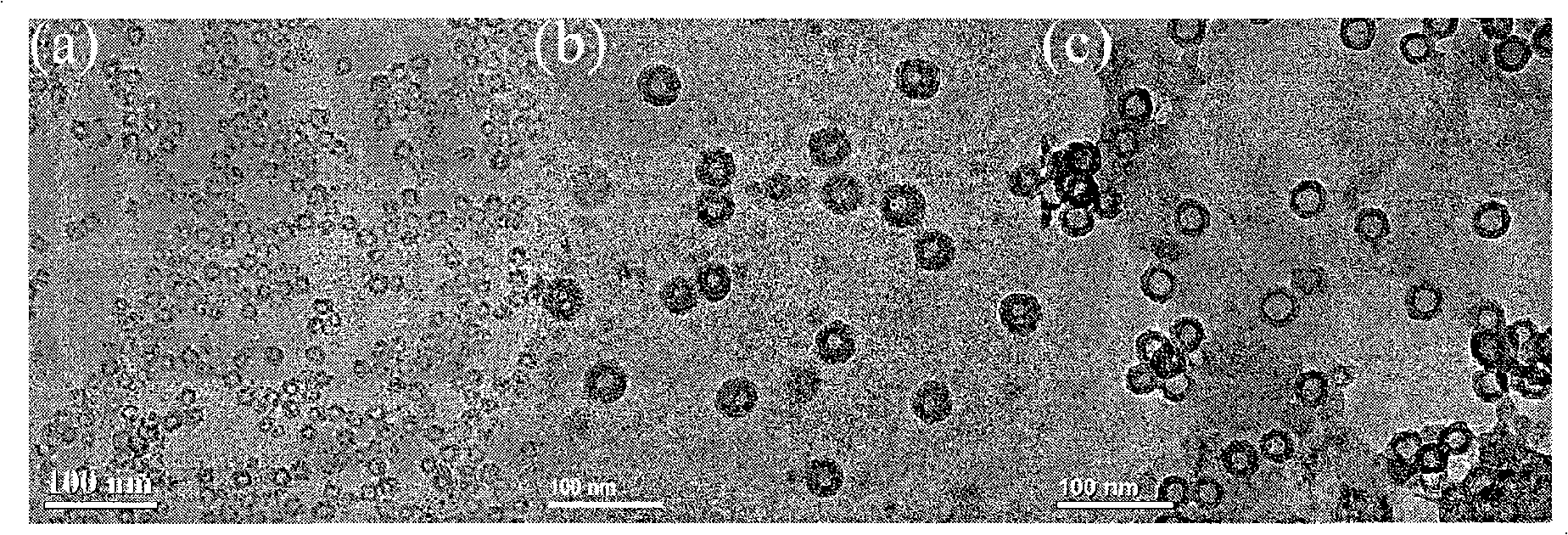 Nano-silicon dioxide hollow sphere material and method of preparing the same