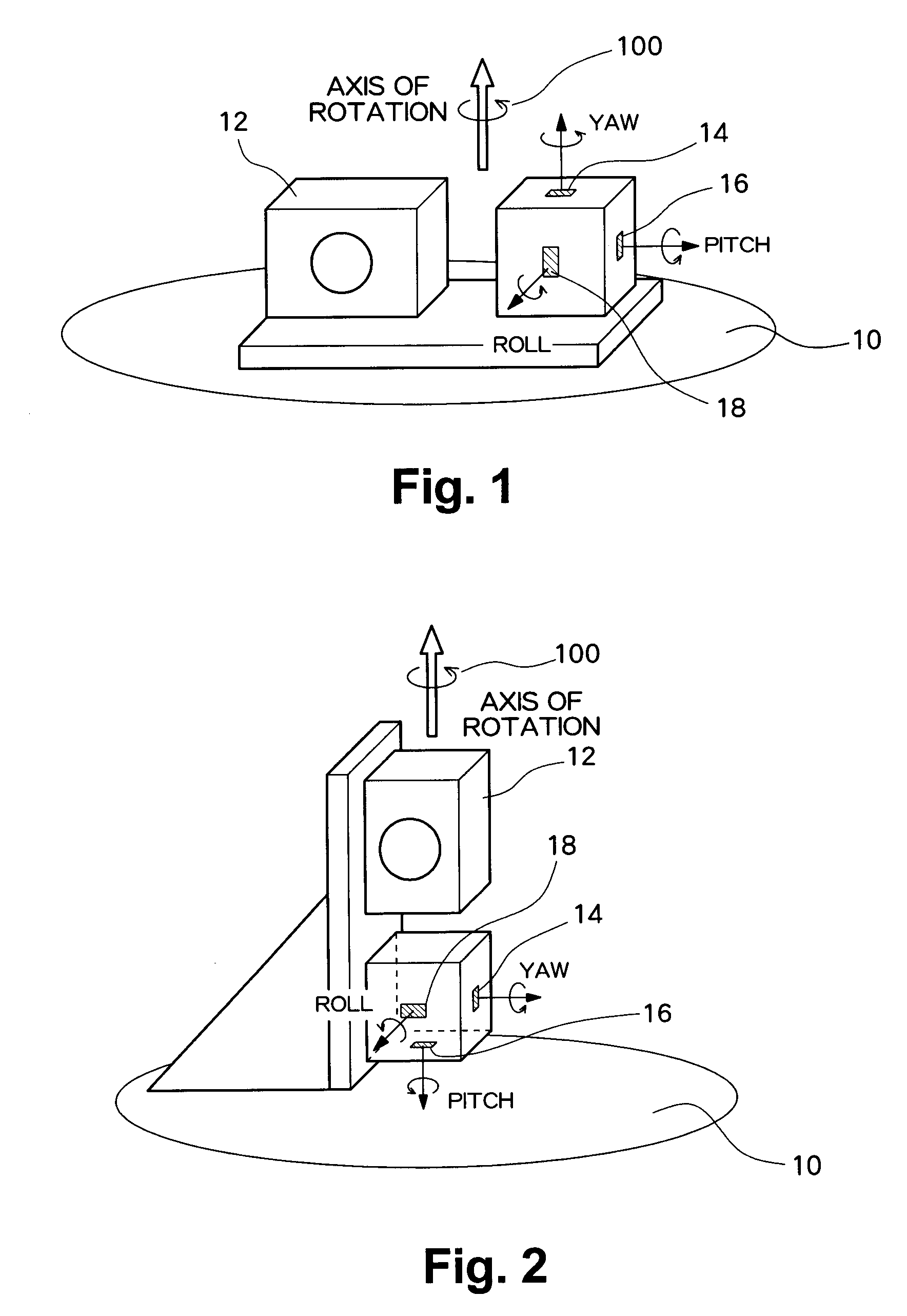 Angular velocity calibration method