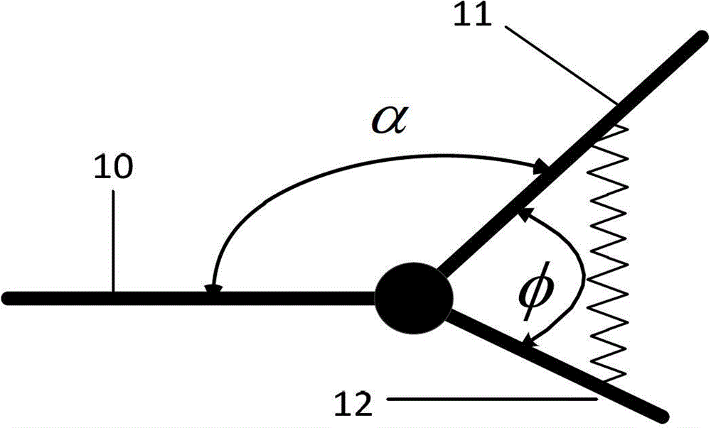 A walking control method for an underactuated biped robot