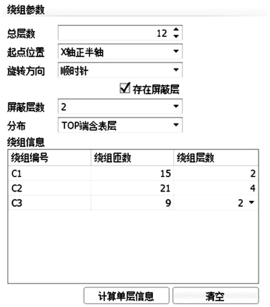 Winding drawing method for planar transformer and automatic wiring software system