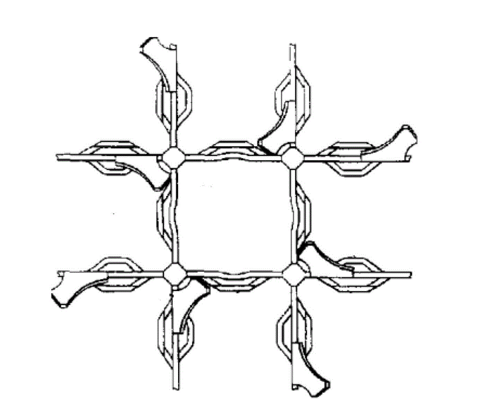 Nuclear fuel assembly grid with enhanced mixing blades