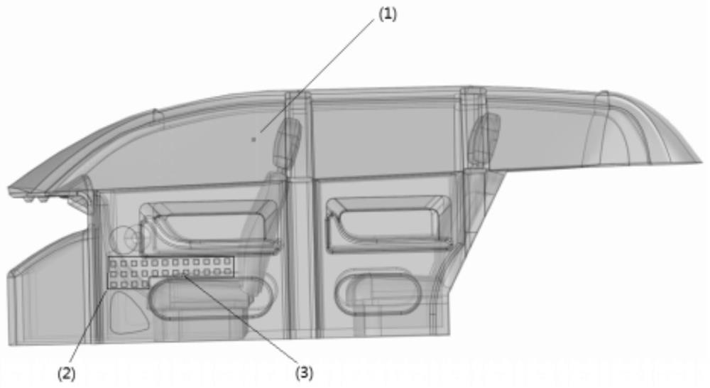 Reciprocity theorem-based automobile bass unit optimal distribution method