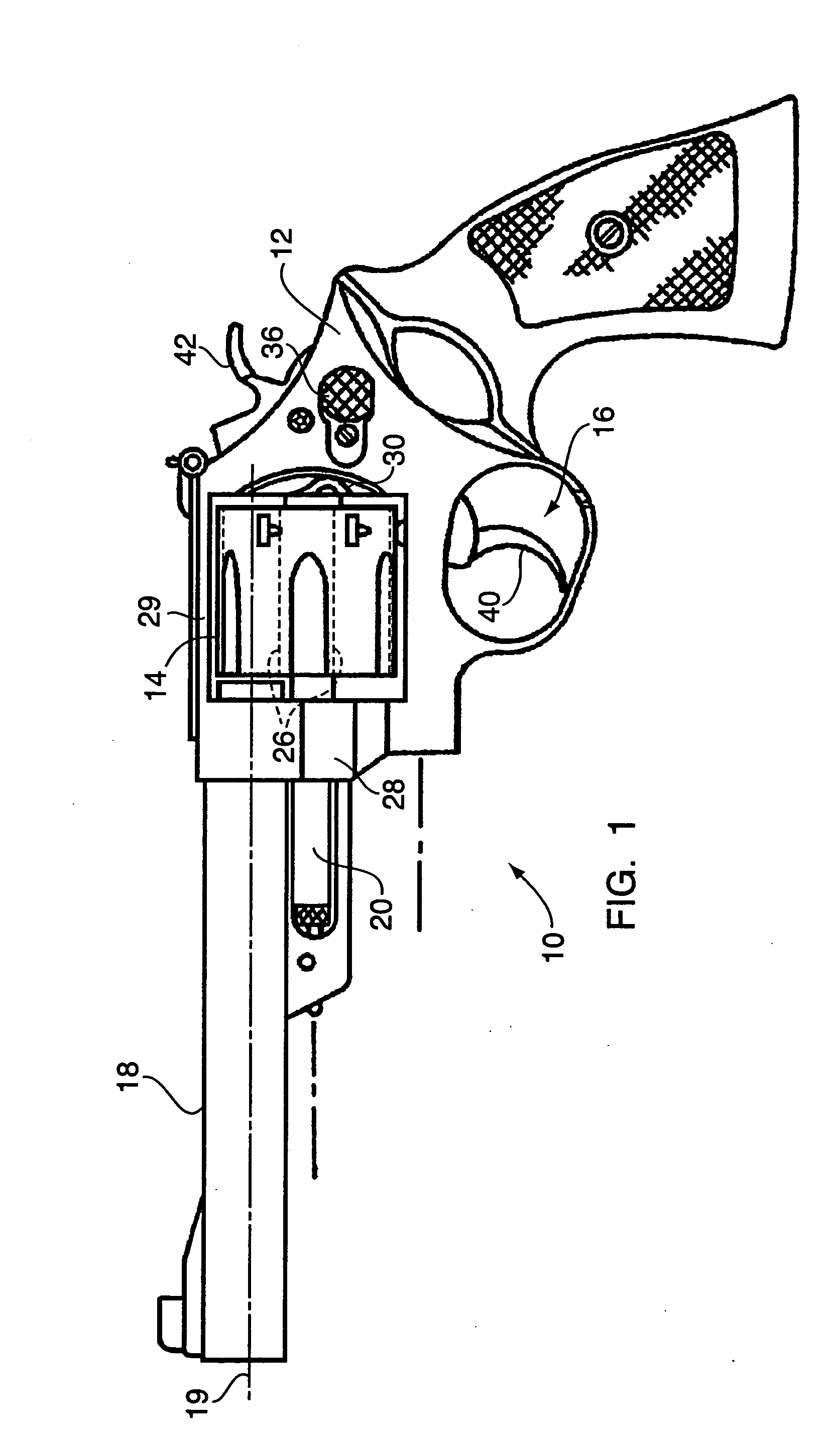 Revolver for firing high velocity ammunition