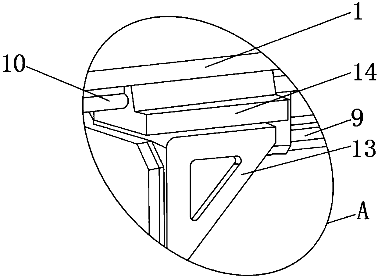 Robot gripper convenient to operate and applied to logistics transportation