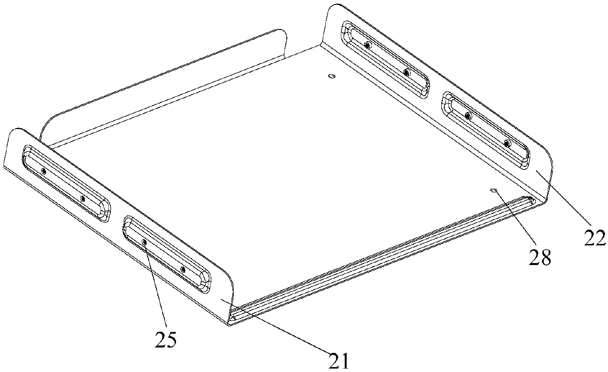 Refrigerator structure and appliance combination