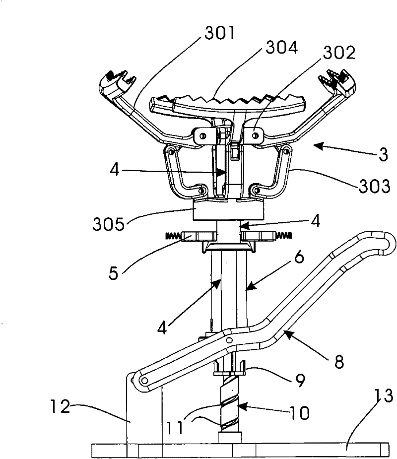 Mop water twisting barrel