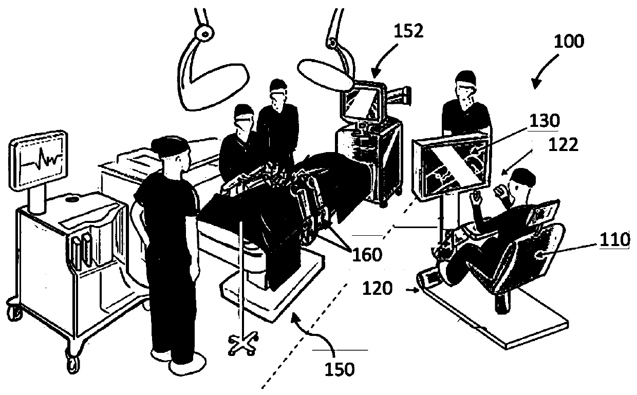 Virtual reality training, simulation, and collaboration in a robotic surgical system