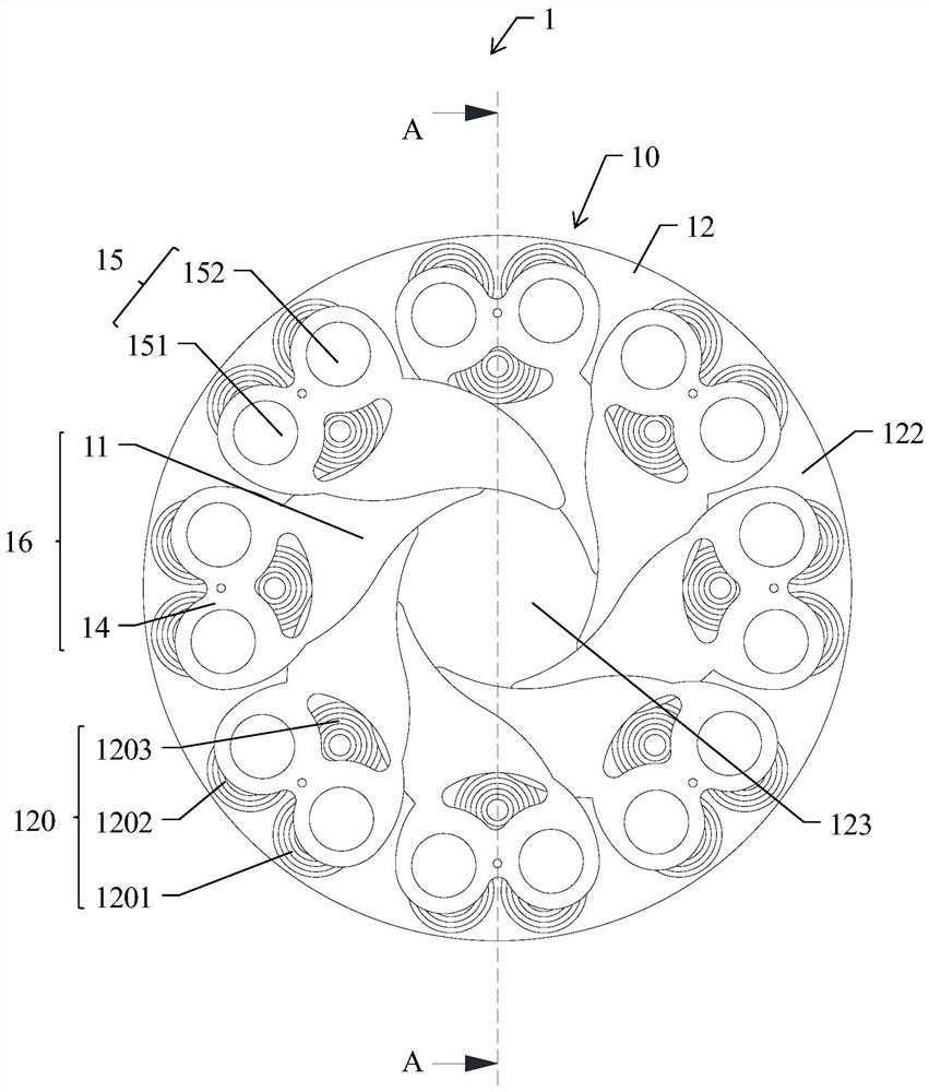 Motor, shutter device, and imaging device