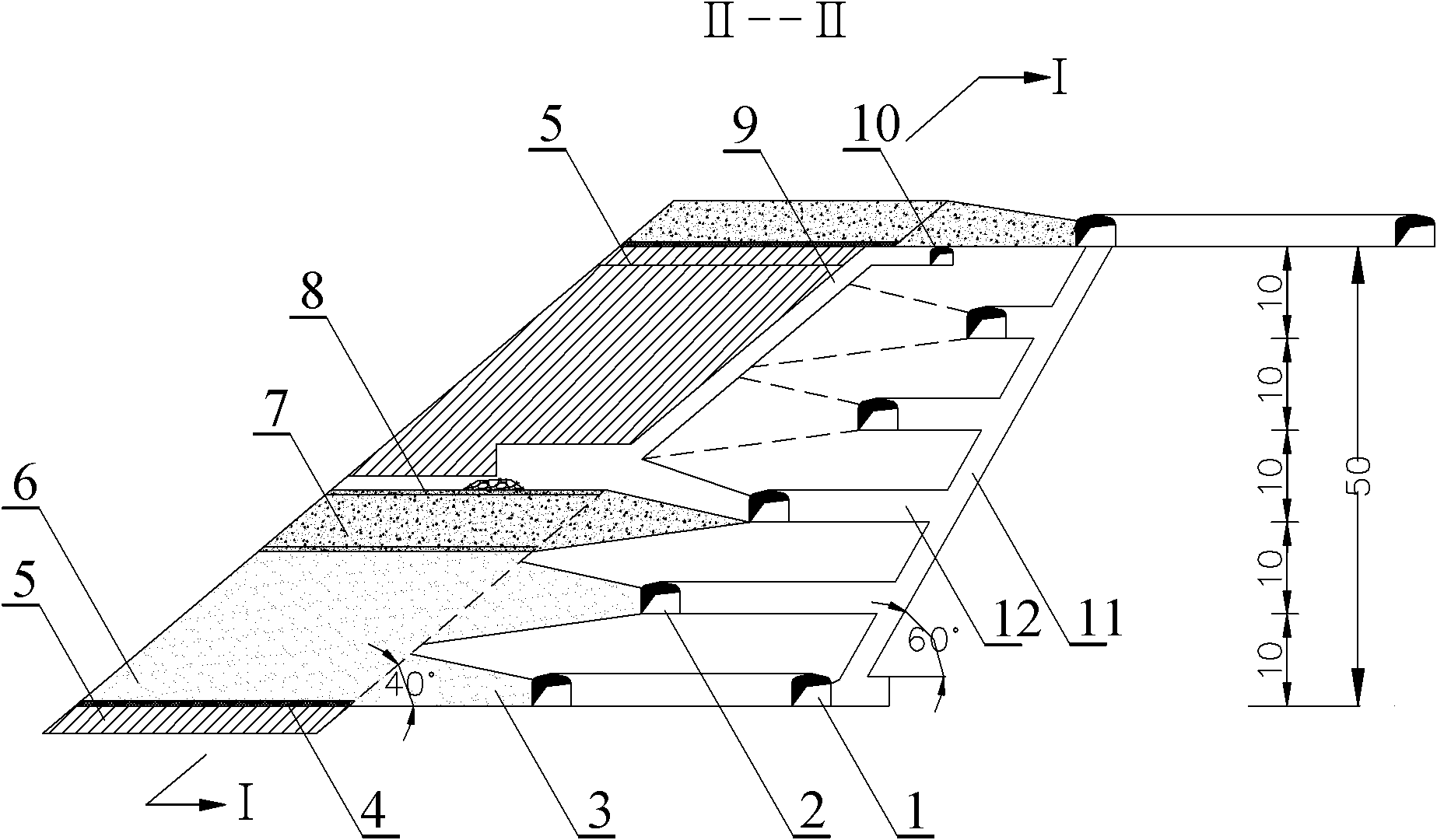 House pillar changeable panel upward demix filling mining method