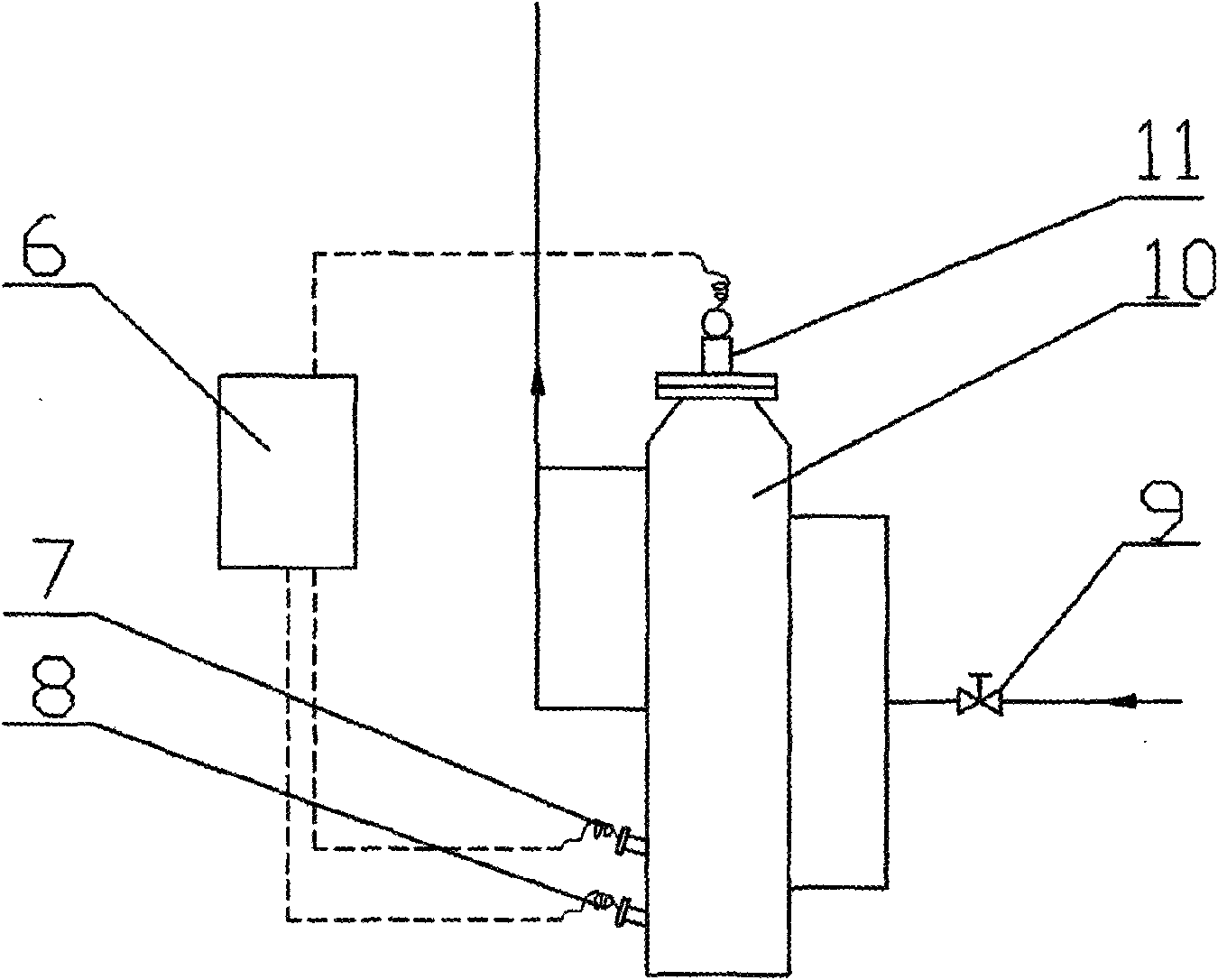 Energy tower heat pump unit secondary refrigerant freezing point monitoring control method and device thereof