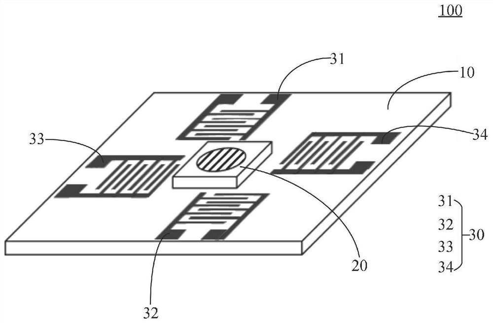 Manufacturing method of gas sensor, surface acoustic wave micro-centrifugal device and gas sensor