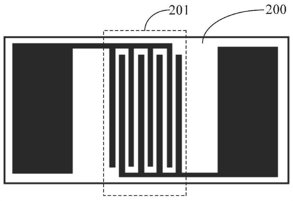 Manufacturing method of gas sensor, surface acoustic wave micro-centrifugal device and gas sensor