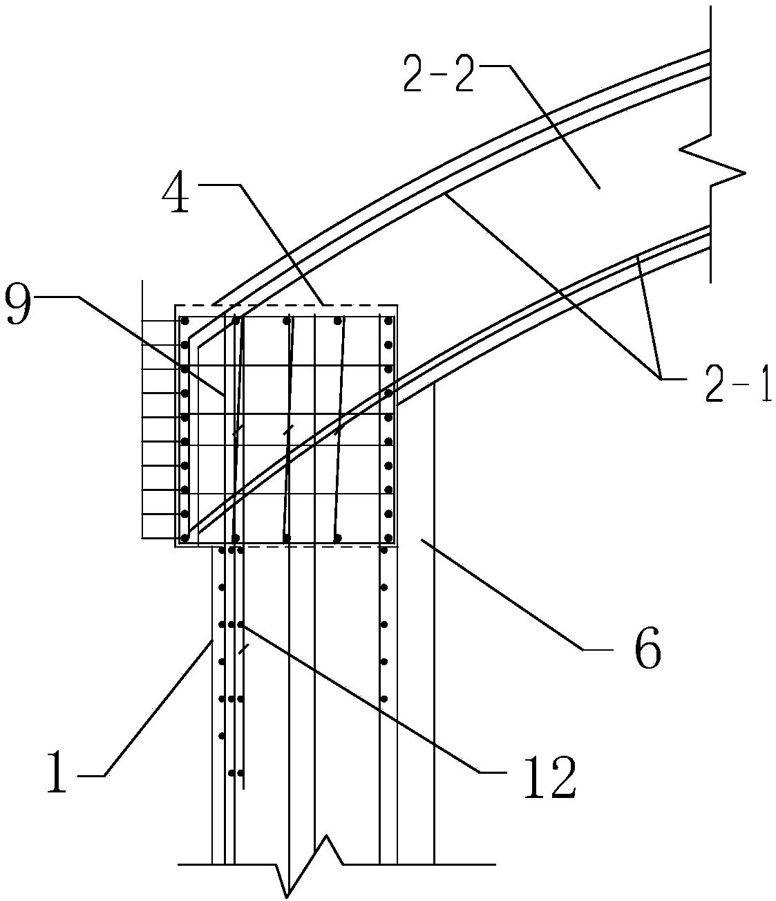 Underground comprehensive pipe gallery structure deeply buried in soft soil and construction method of underground comprehensive pipe gallery structure