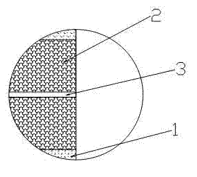 Preparation method for gas permeable brick with straight through type gas channels