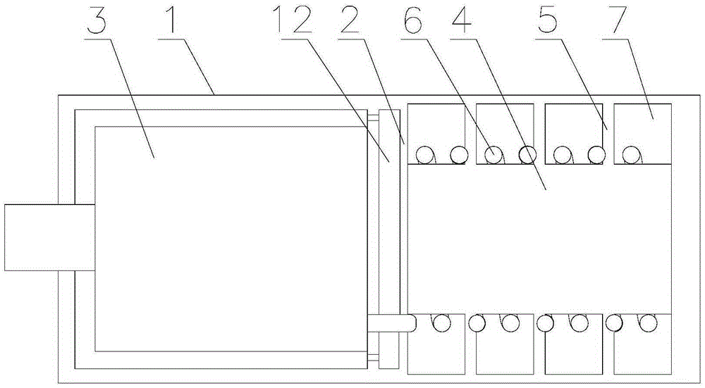 Exhaust gas incinerator of compact structure