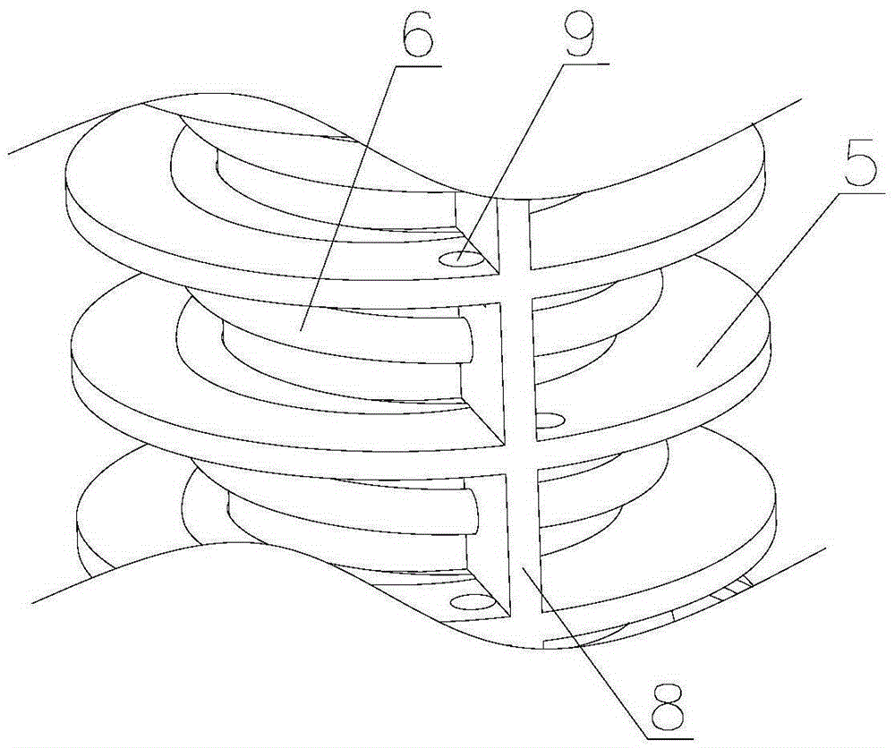 Exhaust gas incinerator of compact structure