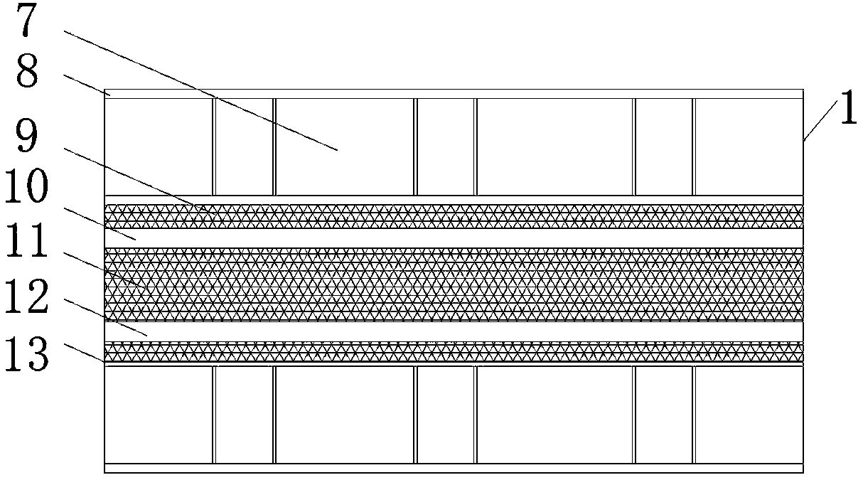 Reverse filter compound type geogrid