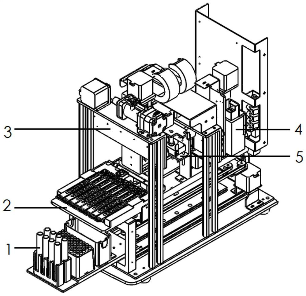 Full-automatic chemiluminescence immunoassay device