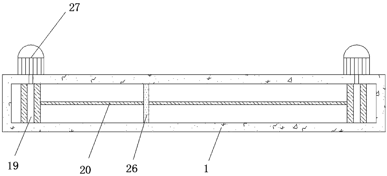 Waste water collection and recycling device for industrial metallurgy