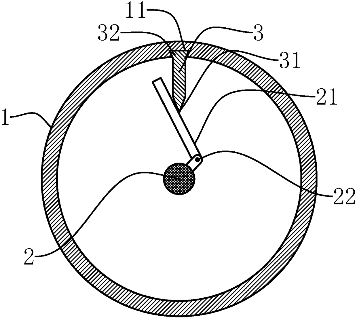 Self-cleaning stirring mechanism of stirrer for medicine preparation