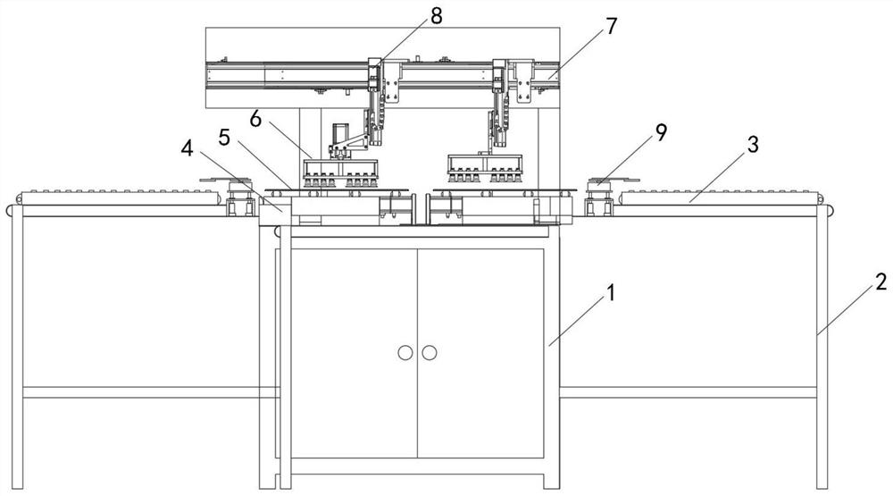 A kind of pcb board automatic retractable board machine and its working method