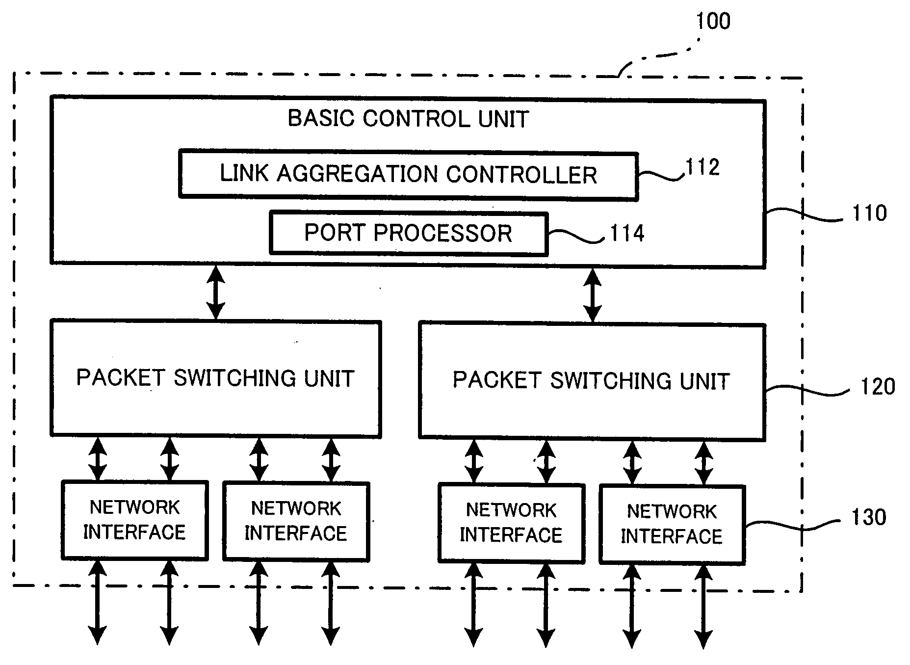 Network relay system and control method thereof